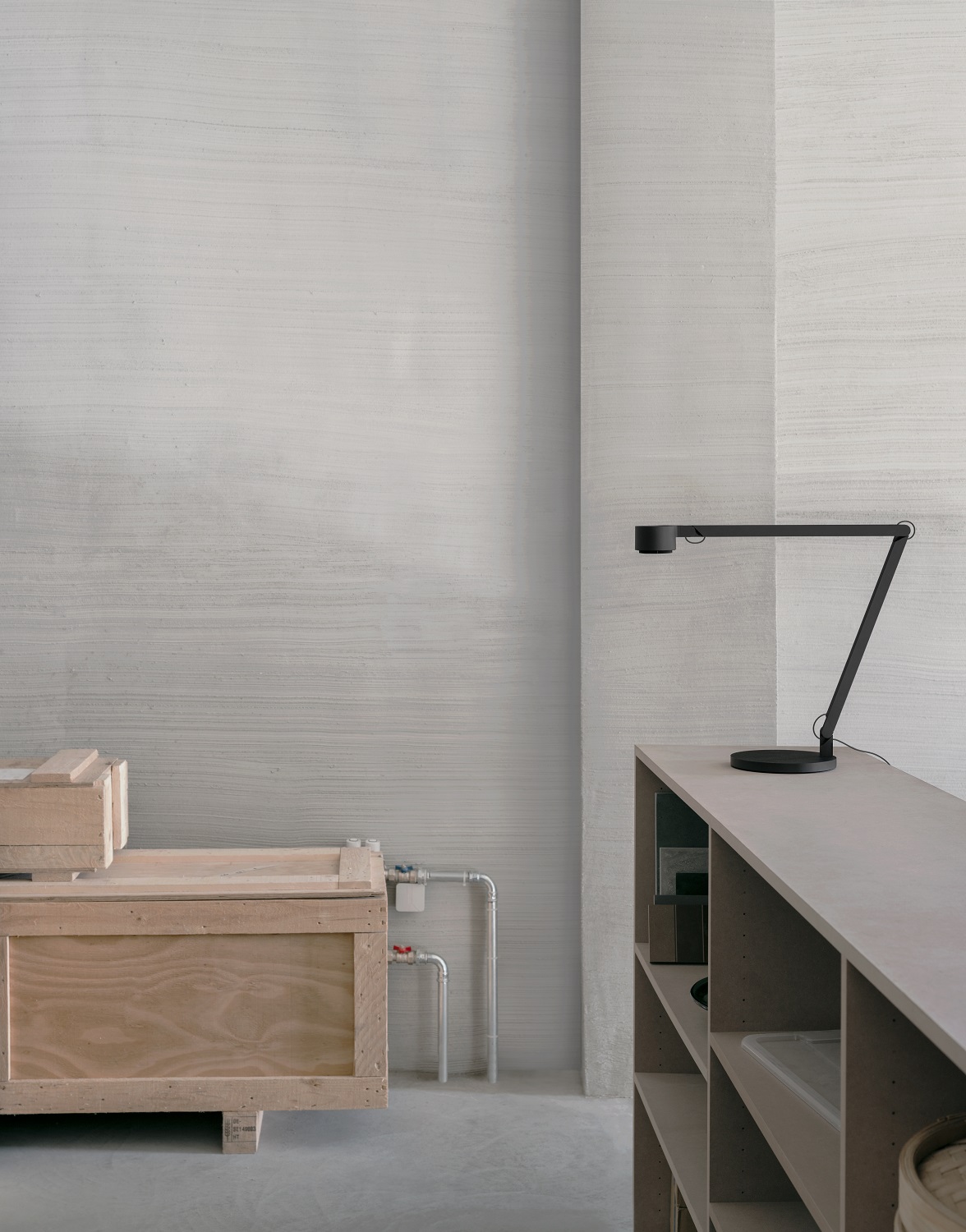 w227 Winkel alu Pin Tischleuchte wästberg 