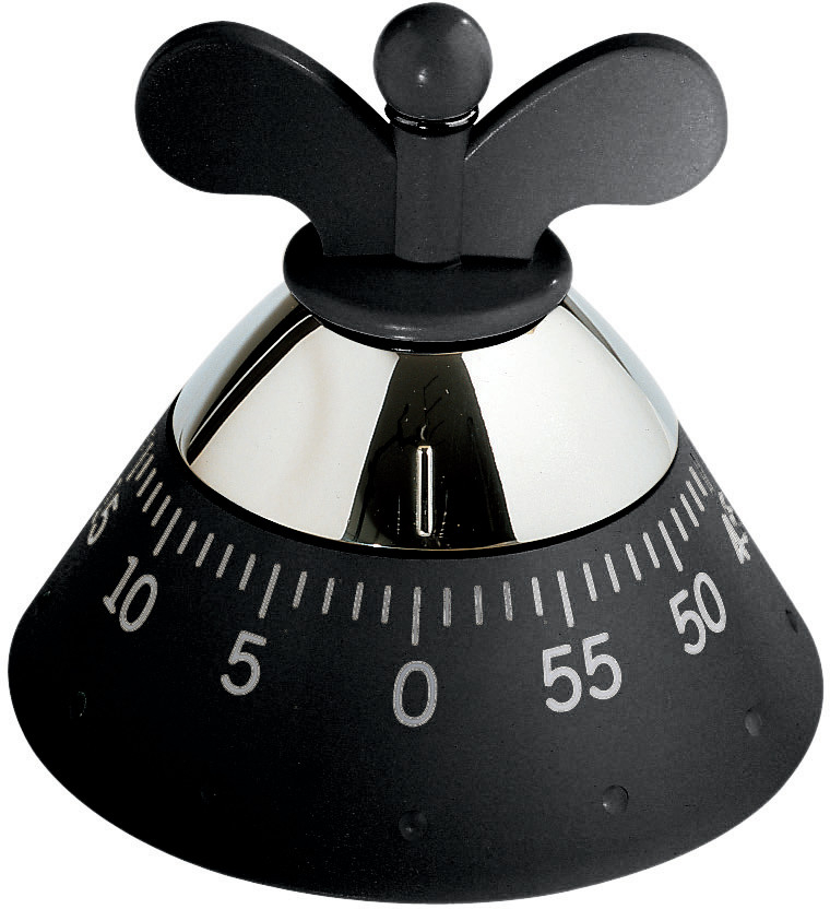 Kitchen Timer Küchenuhr/Küchenwecker Hellblau Alessi