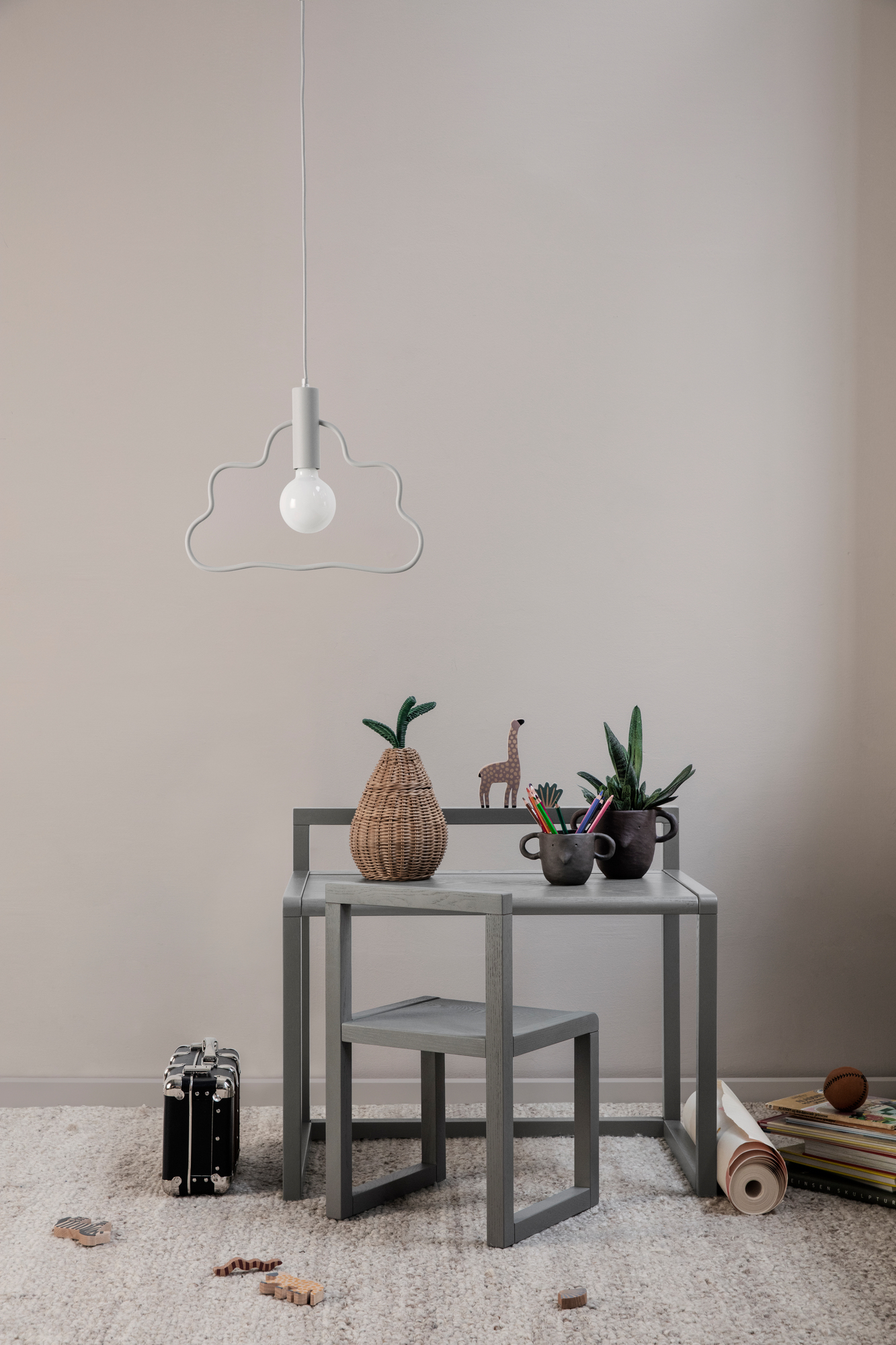 Pear Braided Storage Aufbewahrungskorb Klein Ferm Living EINZELSTÜCK