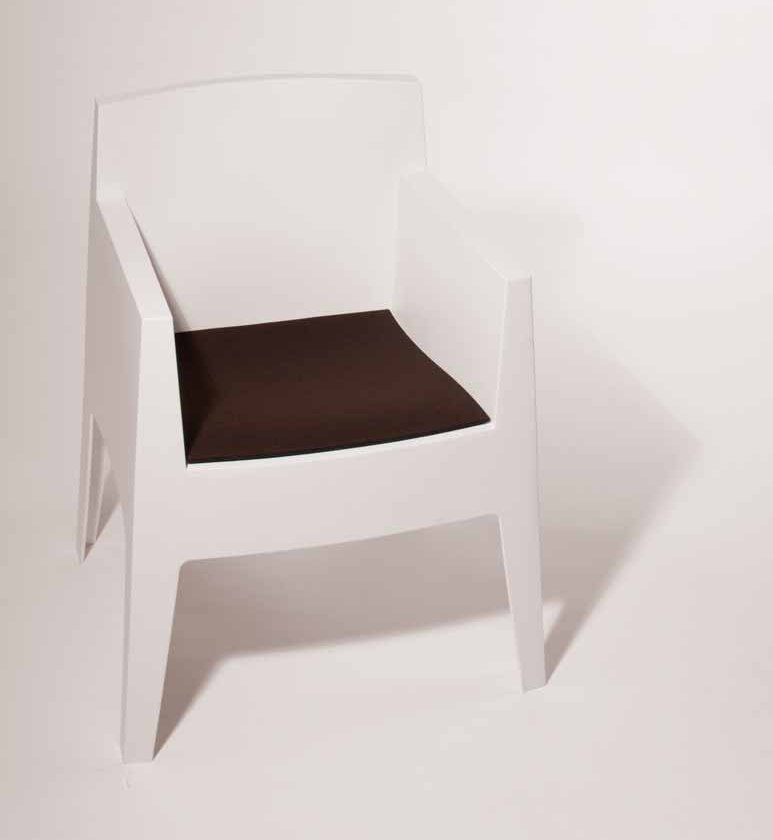 Sitzauflage - Filzauflage für Toy Stuhl Philippe Starck Parkhaus Berlin
