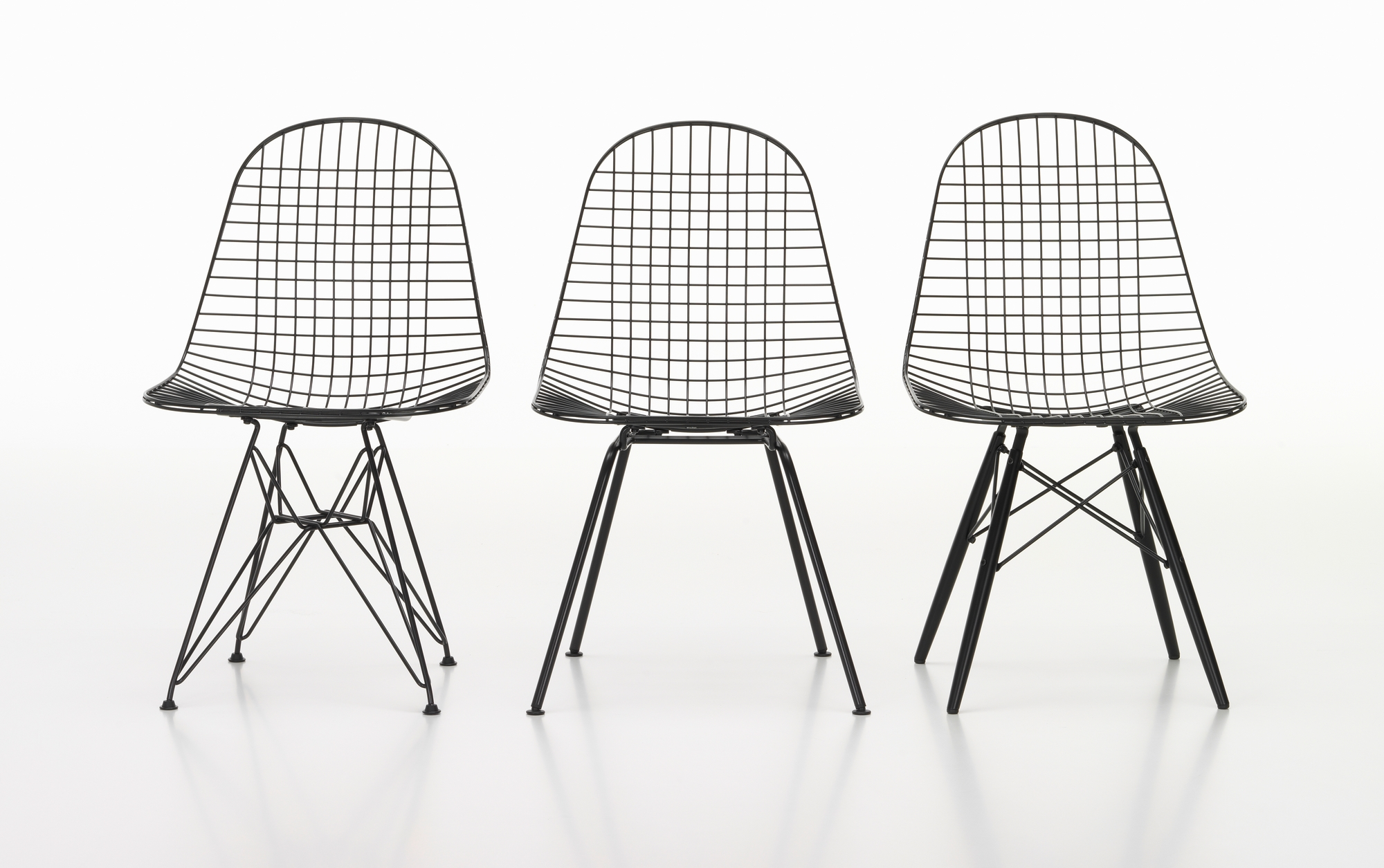 DKW Wire Chair Stuhl ungepolstert Vitra