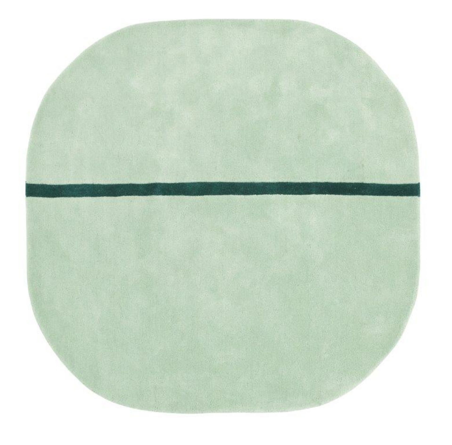 Oona Teppich MINT 140 x 140 cm Normann Copenhagen EINZELSTÜCK 