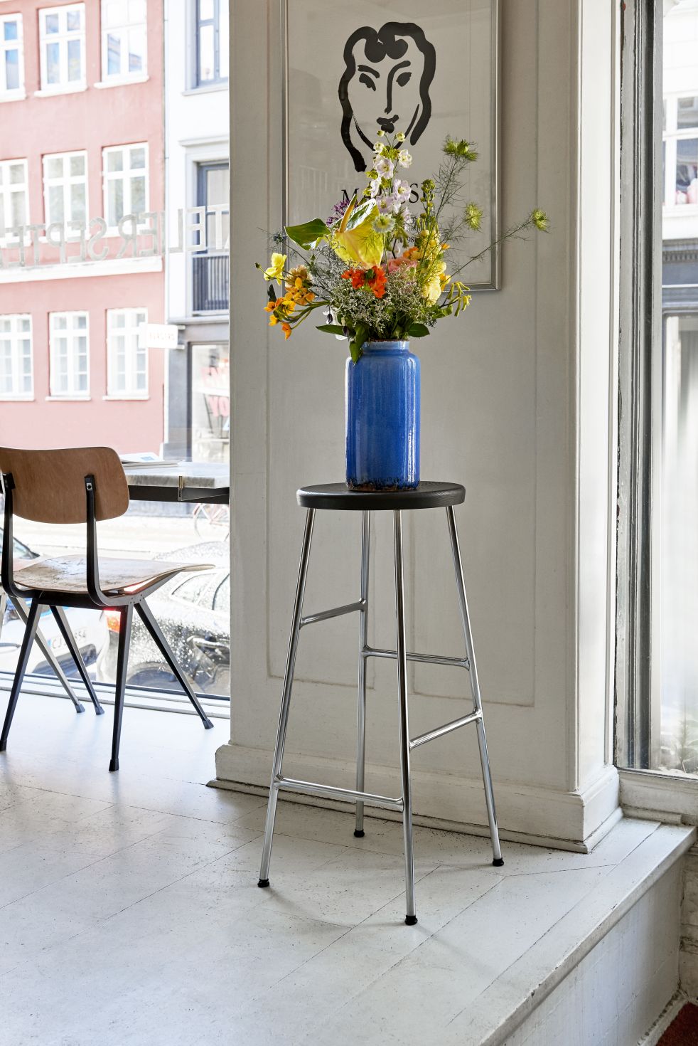 Cornet Bar Stool High Barhocker H 75 cm Hay 