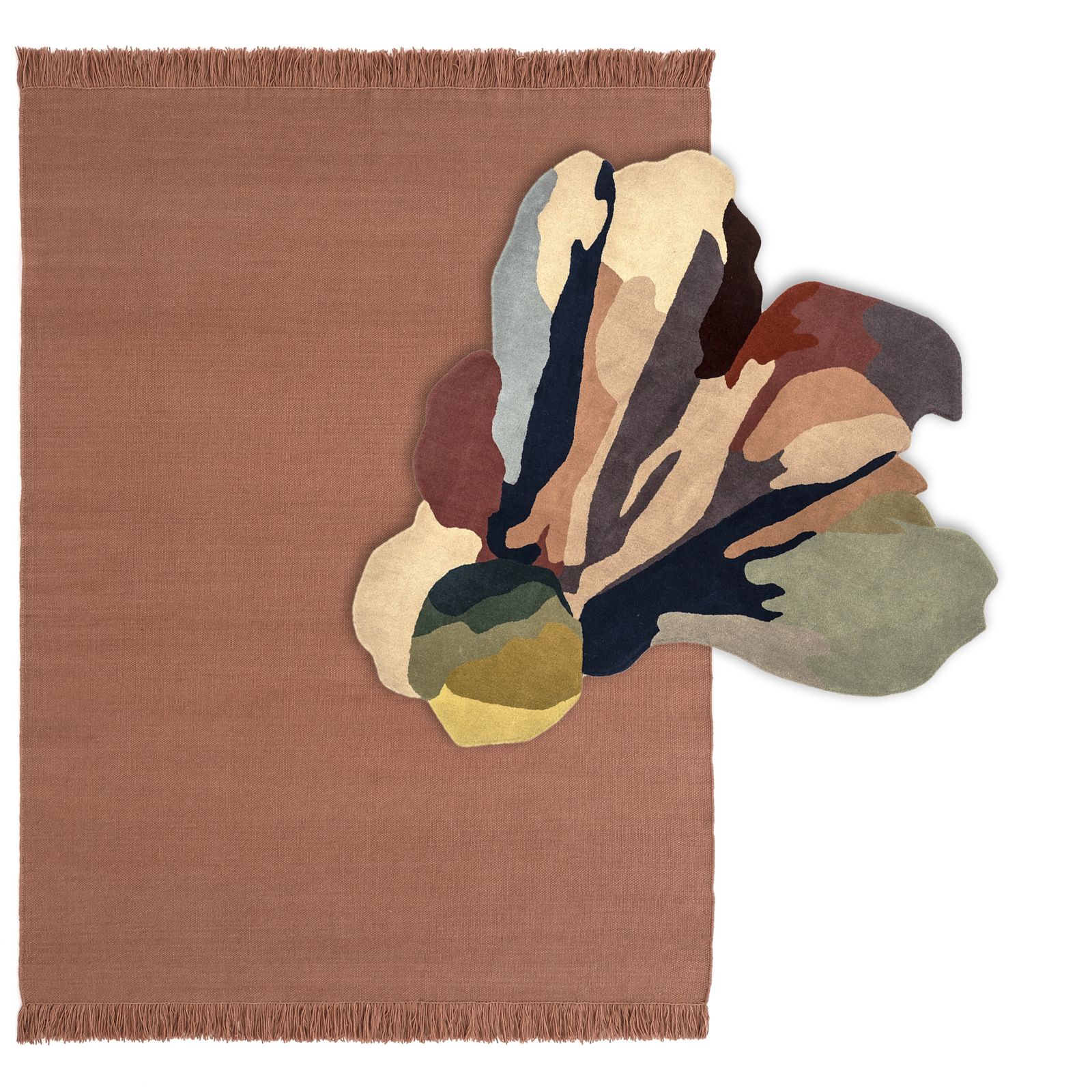 Flora Bloom 1 Teppich 150x166 cm Nanimarquina