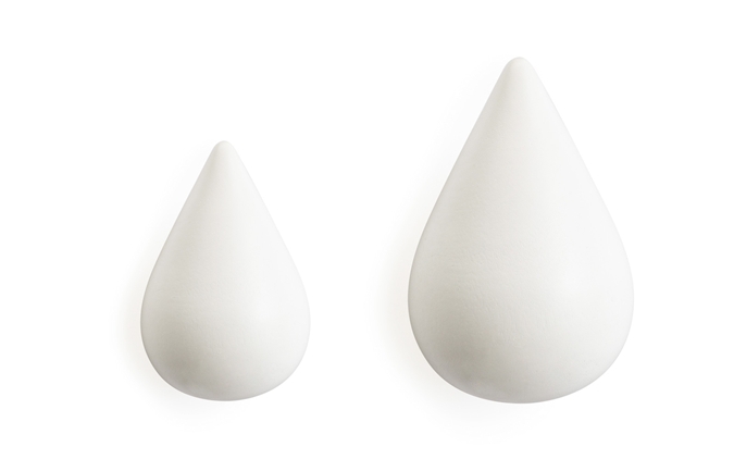 Dropit Hooks 2er Pack Garderobenhaken SCHWARZ / SMALL Normann Copenhagen EINZELSTÜCK