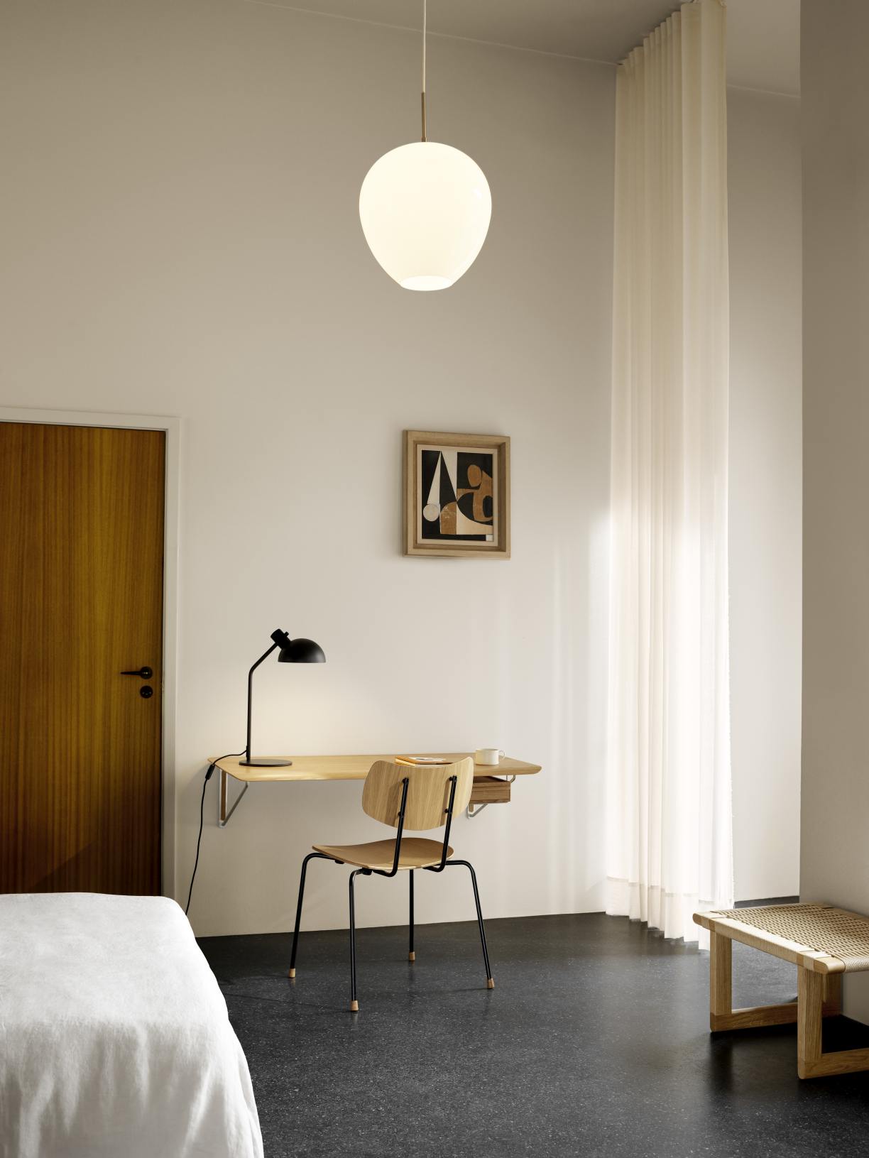 AB019 Wall Desk Wandschreibtisch Carl Hansen & Søn