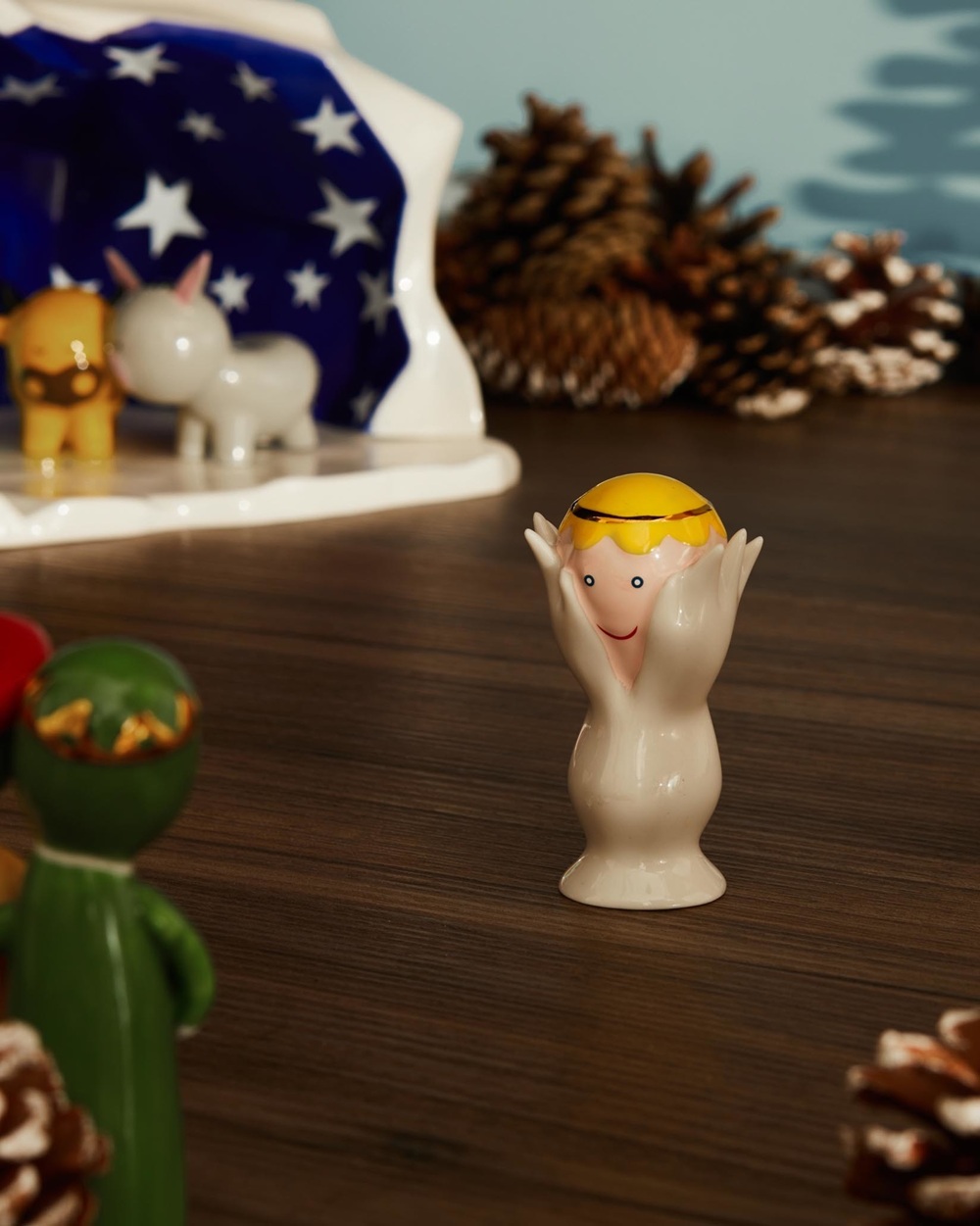Angelo Miracolo Porzellanfigur Engel AGJ01 3 Alessi