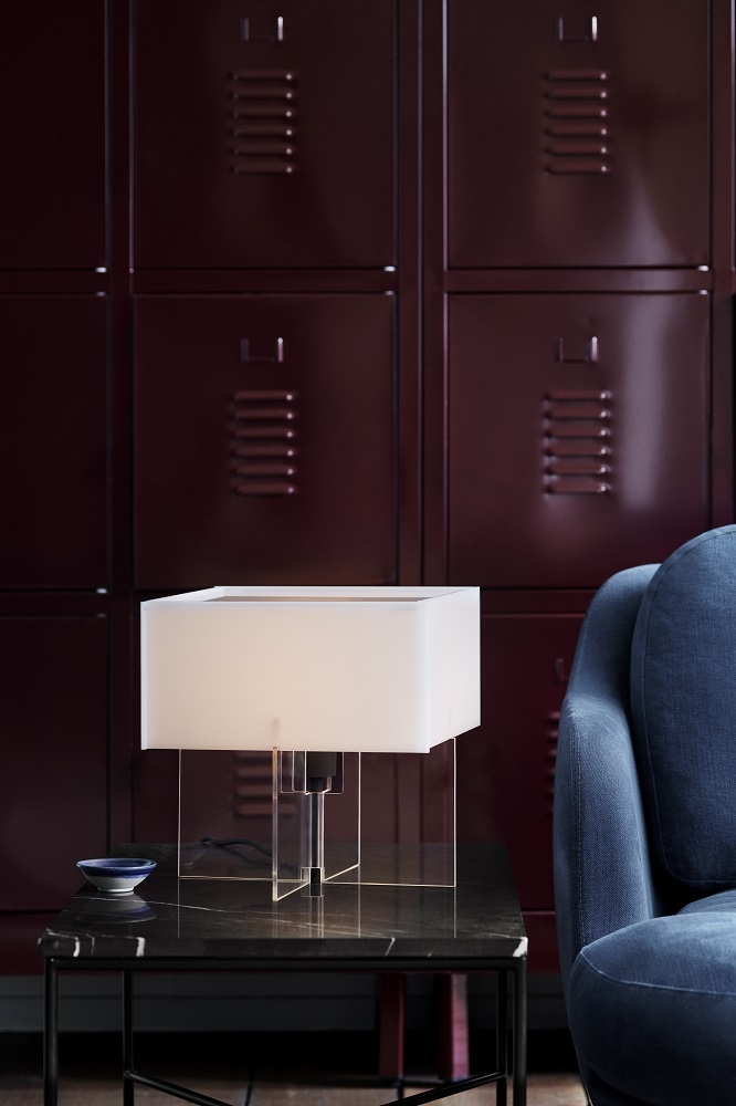 Cross-Plex Table lamp Tischleuchte H 30 x B 40 cm Fritz Hansen EINZELSTÜCK