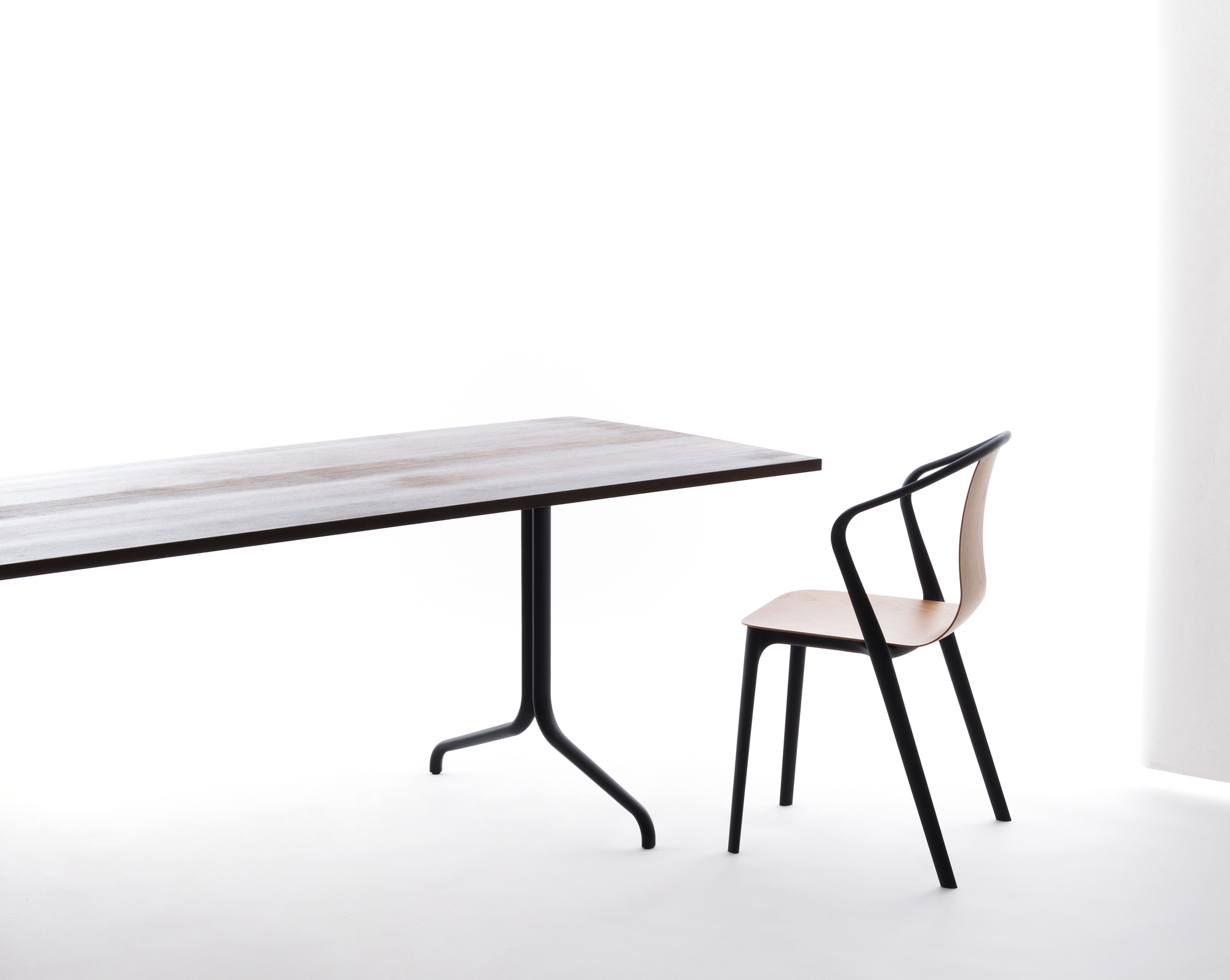 Belleville Chair Plastic Stuhl Vitra
