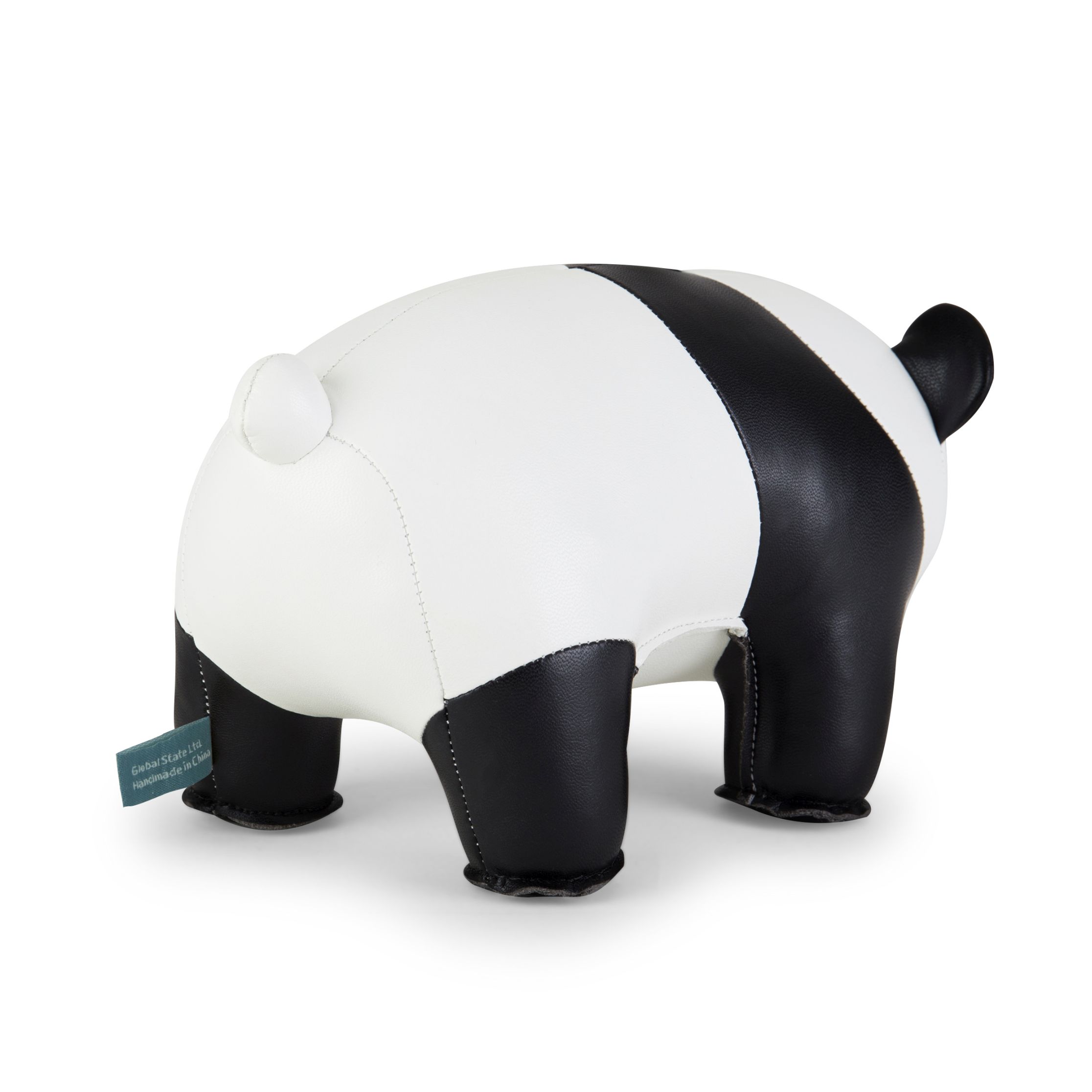 Buchstütze Panda Weiß/Schwarz Züny
