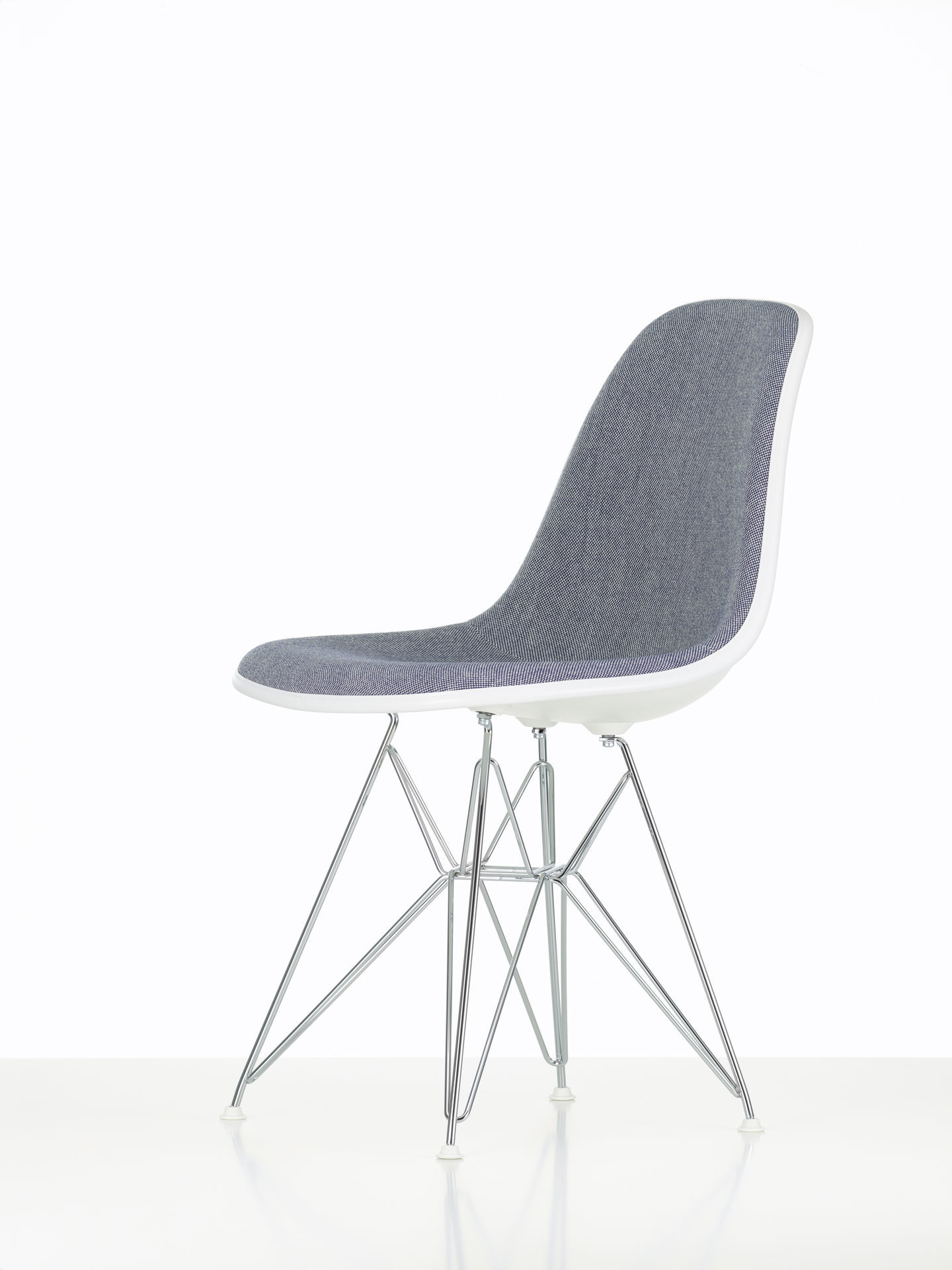 Eames Plastic Side Chair DSR Stuhl Vollgepolstert Vitra