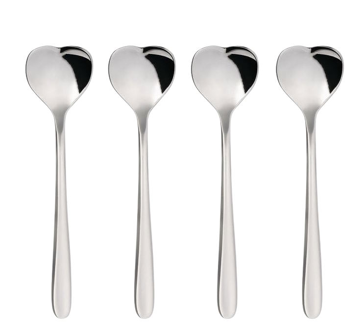 AMMI08Set Kaffeelöffel Herz Set Alessi 