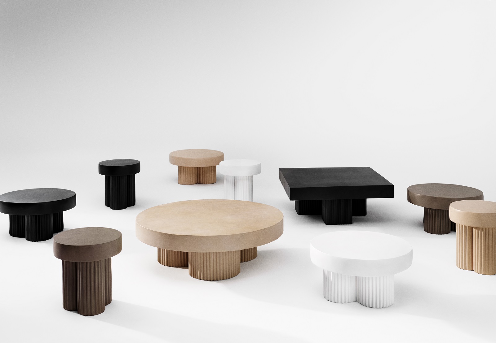  Gear Square Coffee table Couchtisch Norr11