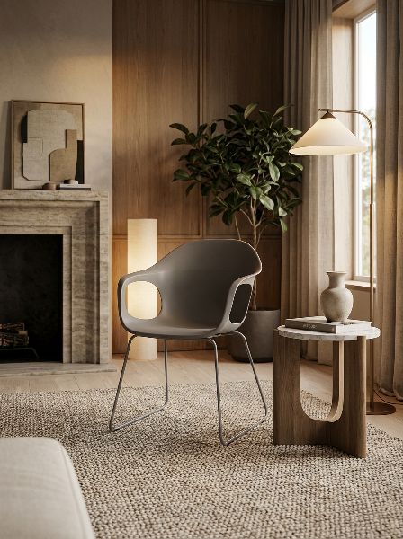 Elephantino Sessel Kufengestell Kristalia