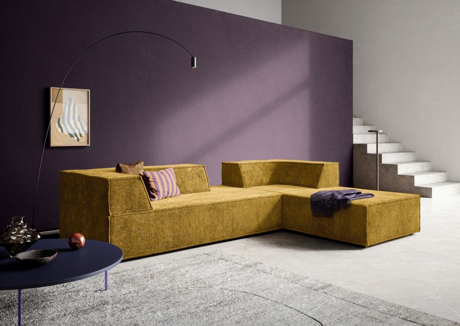 Trio Sofa 4 Module Vorzugskombination Ecke Quick Ship Rechts Cor