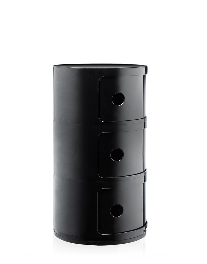 Componibili 4967 3-er Element Kartell-schwarz