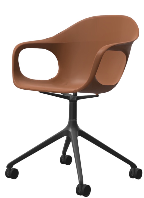 Elephantino Sessel mit Rollen Kristalia