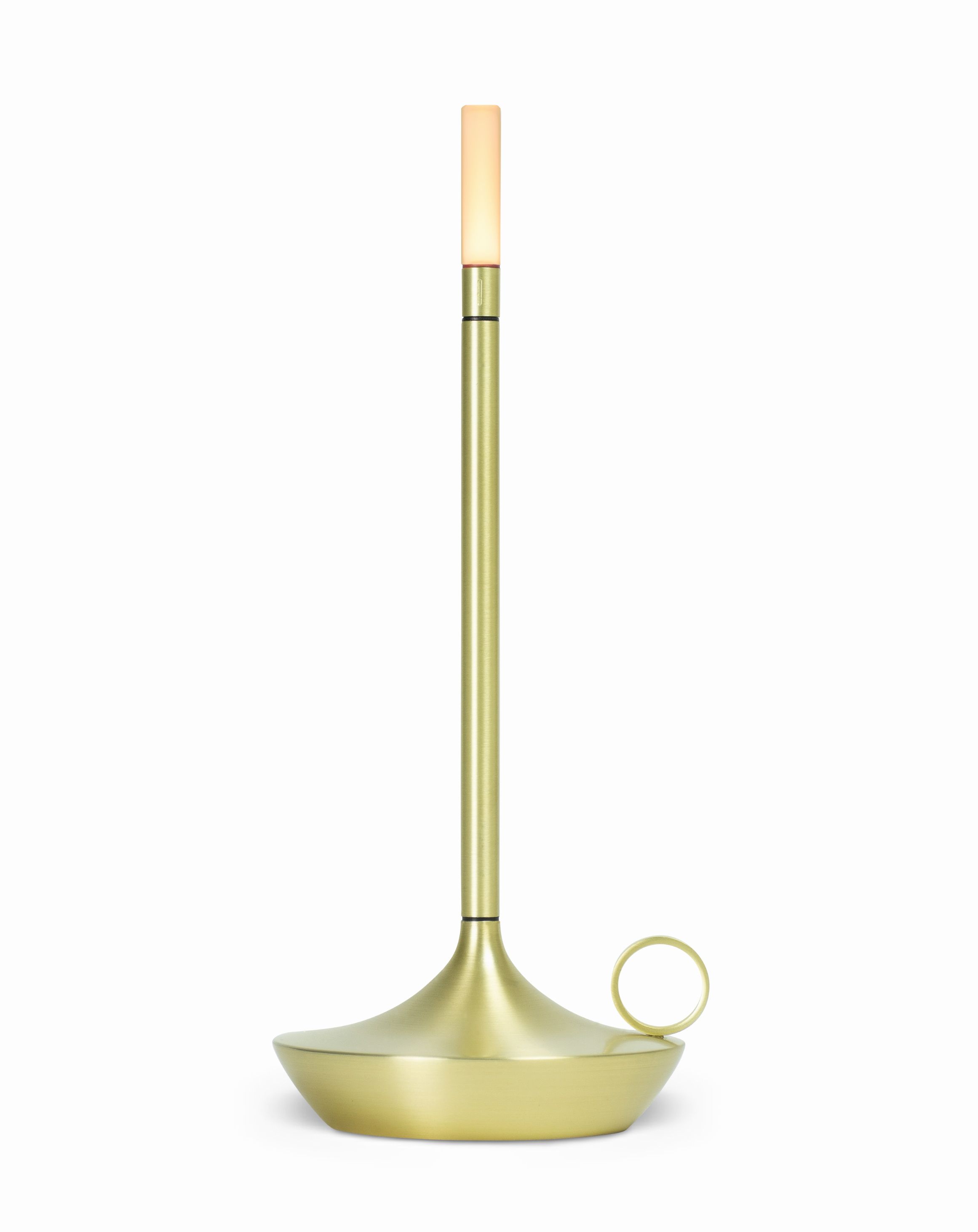 Wick Portable Akkuleuchte / Tischleuchte mit USB MESSING Graypants EINZELSTÜCK 