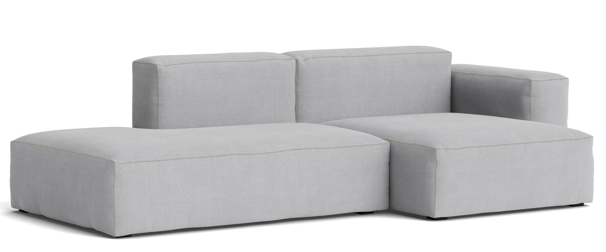 Mags Soft Sofa Low 2,5-Sitzer Combination 3 mit Armlehne rechts Hay