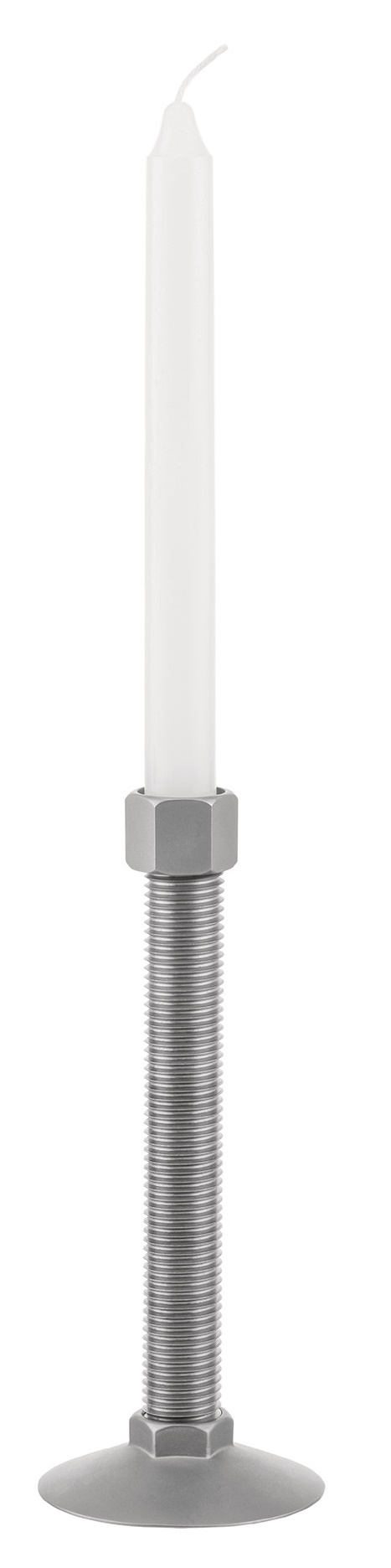 VA03 Conversational Objects Kerzenständer aus Edelstahl Alessi