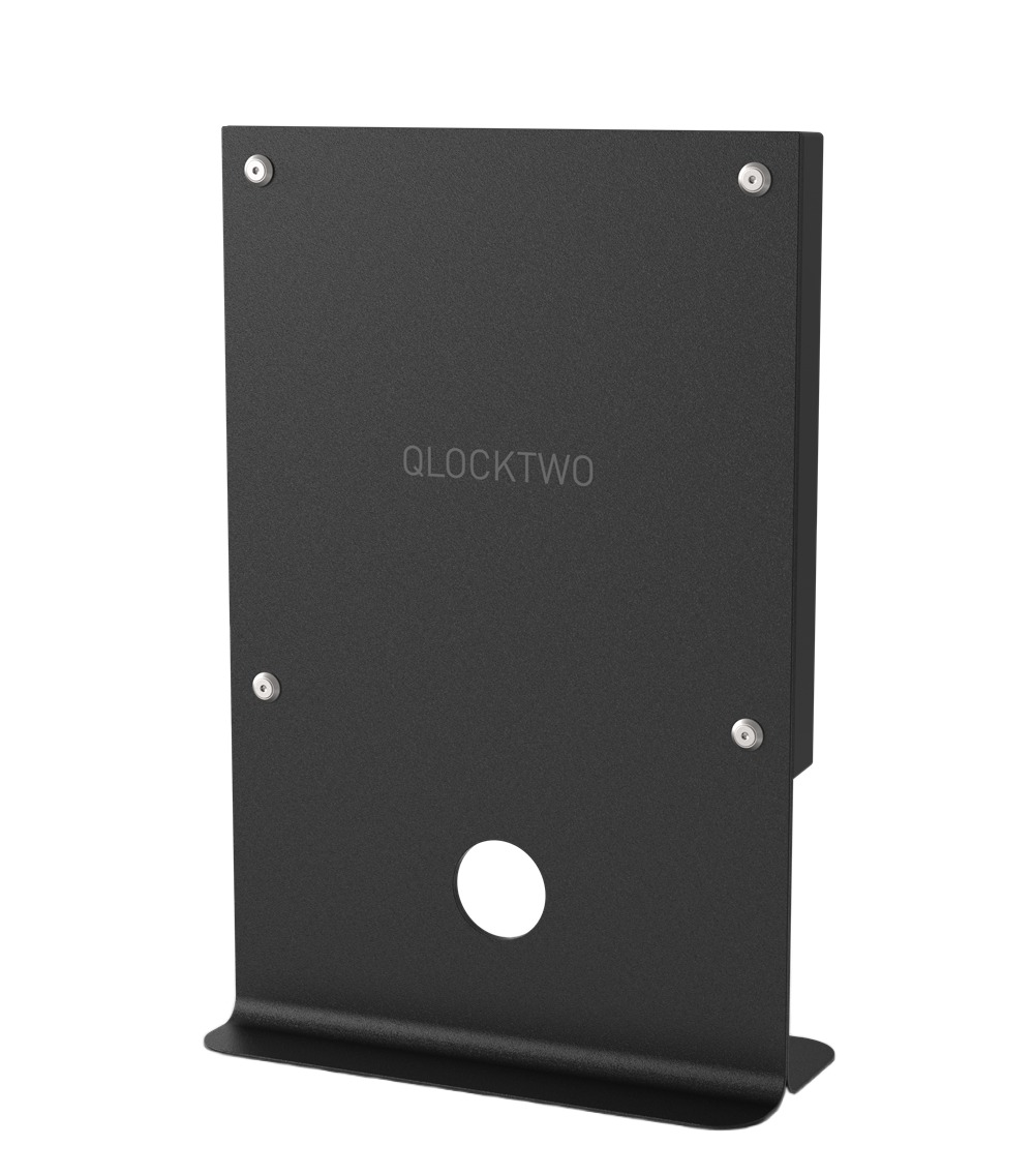 Stand für Earth 45 Wanduhr / Zeitobjekt QLOCKTWO
