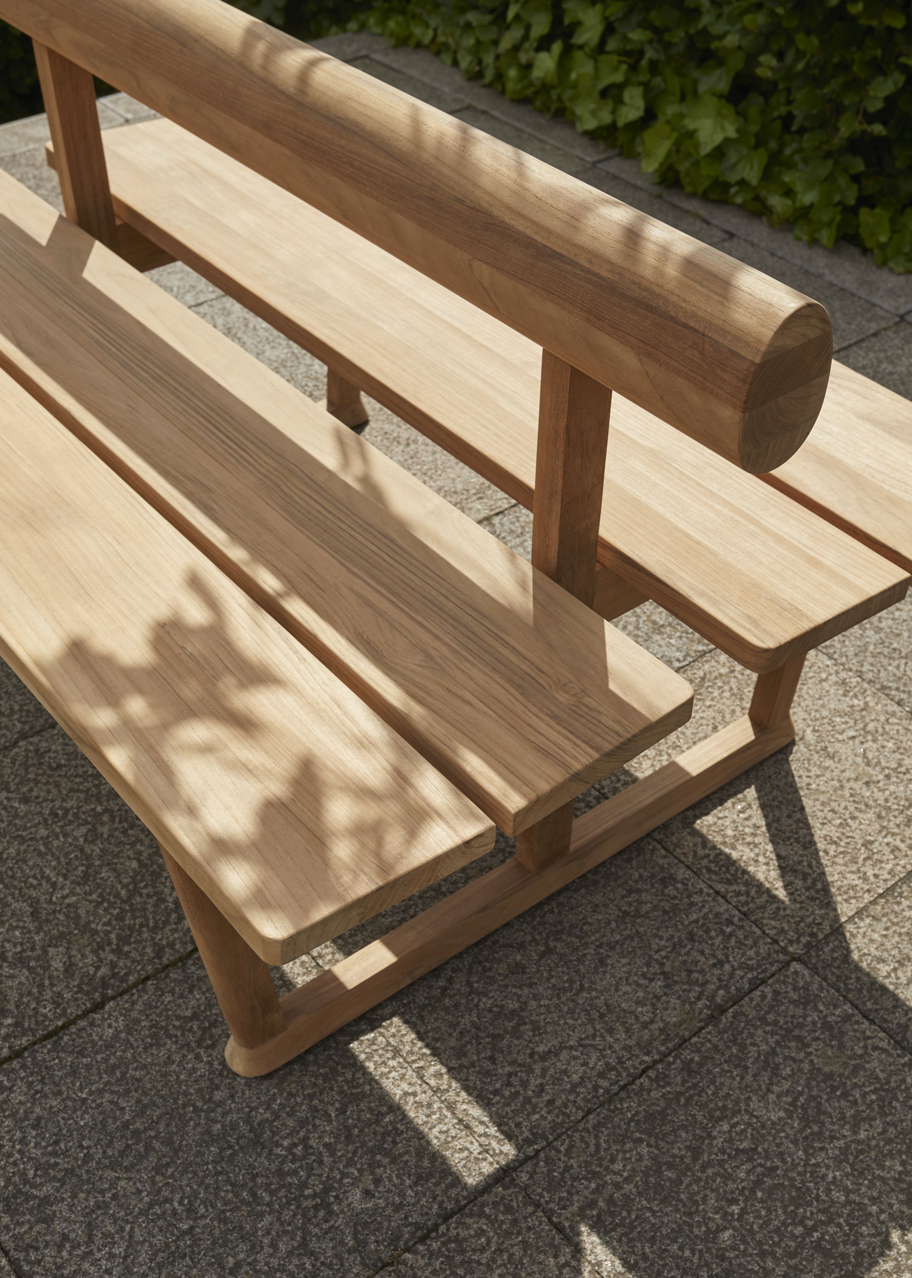 Banco Bank Double Teak Outdoor Skagerak by Fritz Hansen