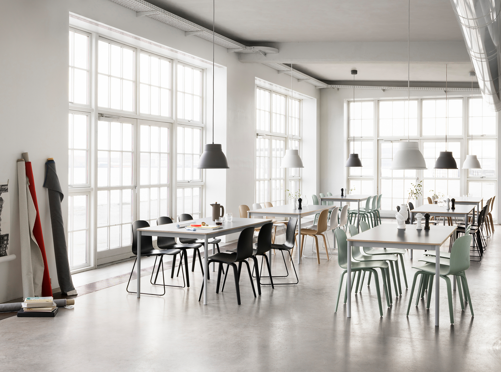 Visu Chair Wood Base Stuhl Muuto