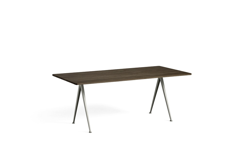 Pyramid Table 02 Esstisch Hay Eiche geräuchert beige B 190 x T 85