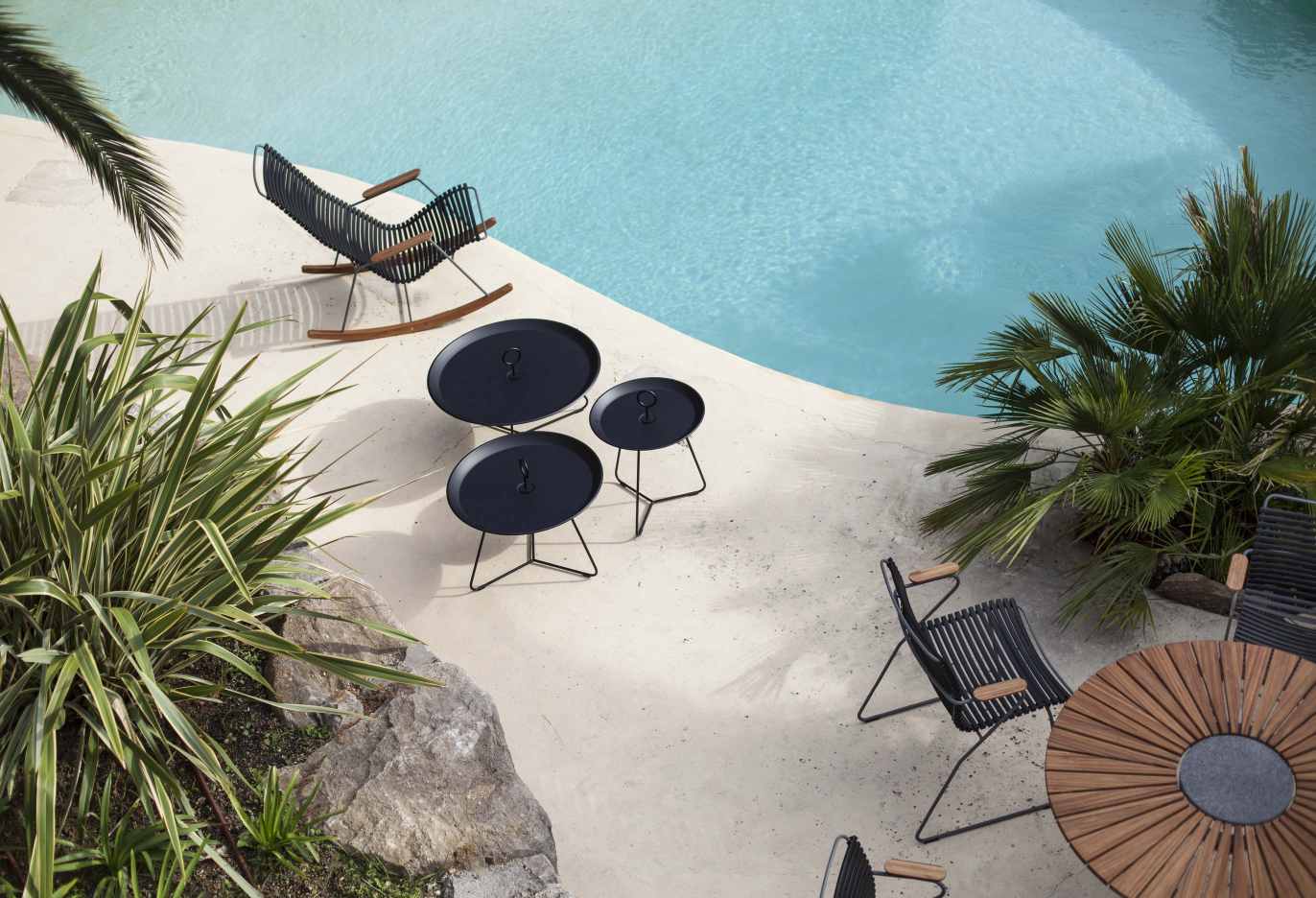 Click Dining Stuhl mit Armlehne Outdoor Houe