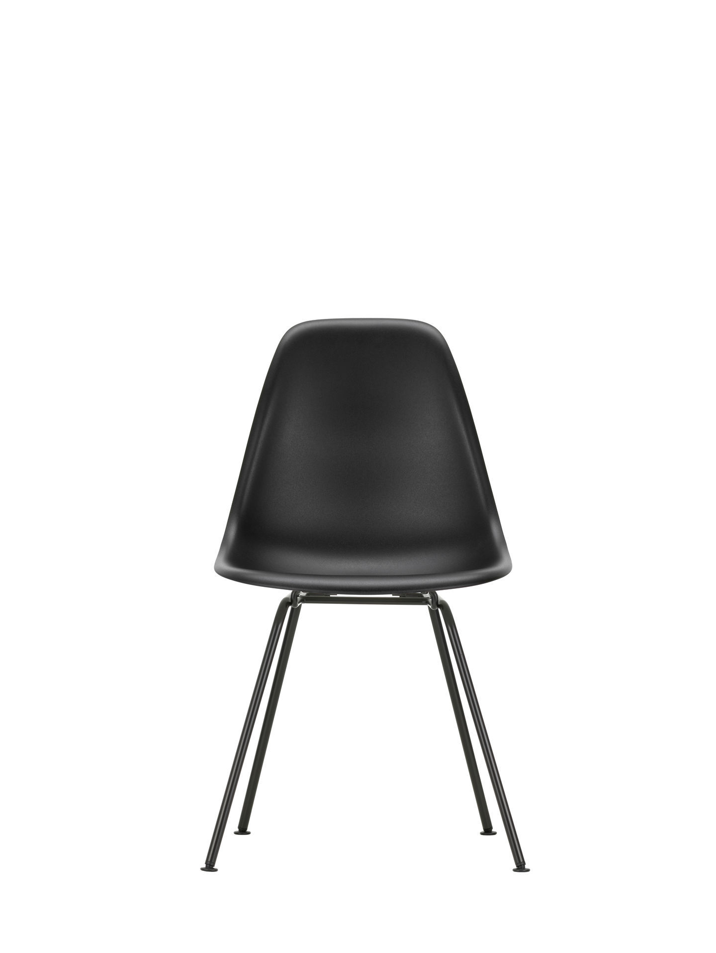 Eames Plastic Side Chair DSX Stuhl Vitra Chrom - Weiss