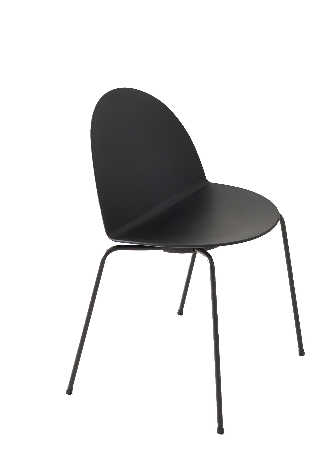Camel Stuhl mit Vierfußgestell Segis schwarz Camel Stuhl mit Vierfußgestell Segis schwarz