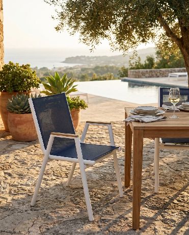 Pilotis Sessel mit Armlehnen Batyline Outdoor Fermob