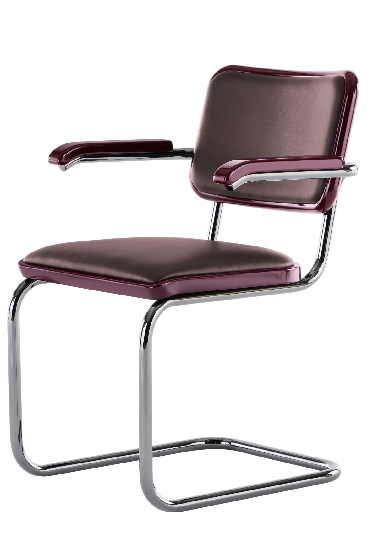 JS. Thonet by Jil Sander S 64 P / S64P Freischwinger Thonet