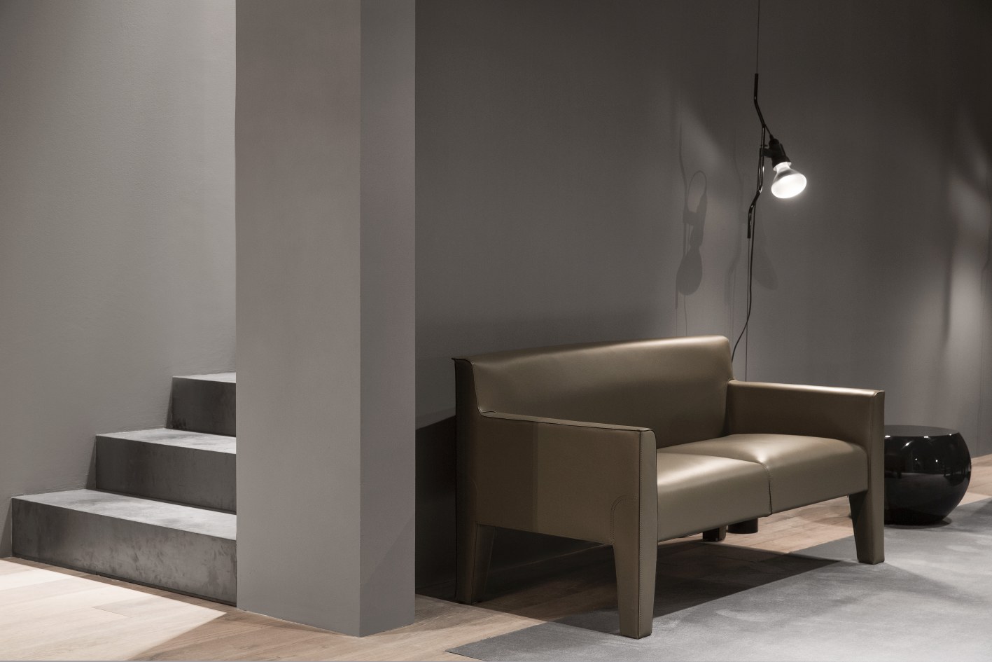 Parentesi Lamp Leuchte mit Schalter Flos Rot