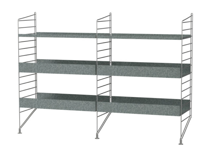 String Outdoor Boden Regalsystem A String Furniture
