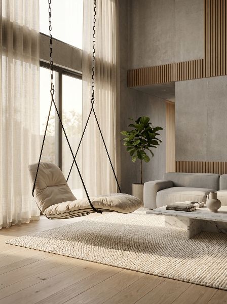 Leyasol Sun Lounger Swing Seat Indoor / Outdoor Freifrau Manufaktur