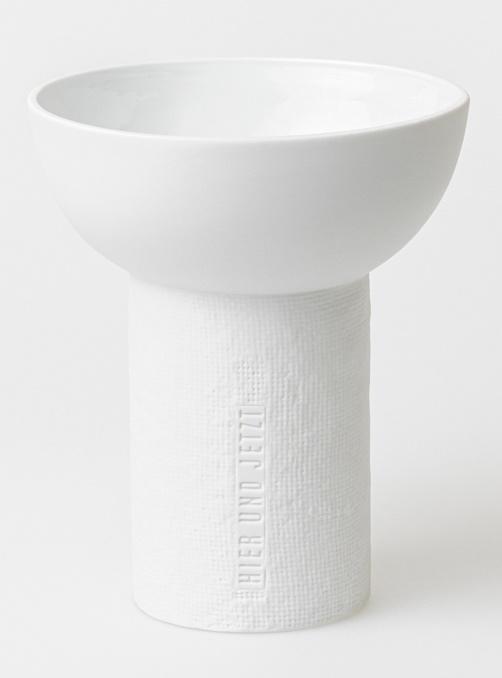 Formsprache Vase Hier und Jetzt Räder