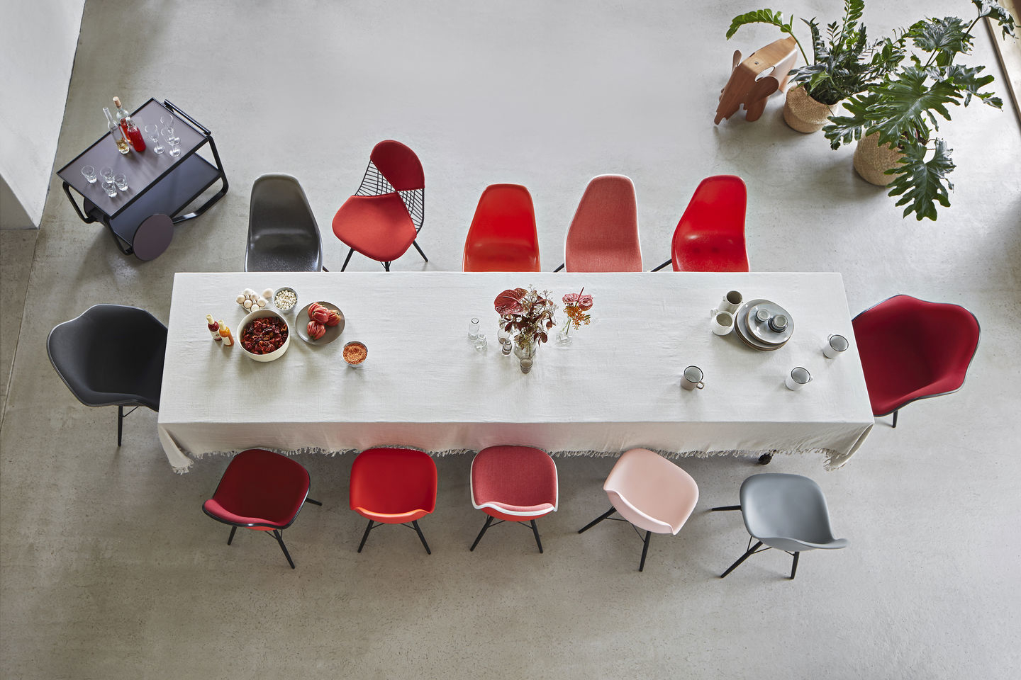 Eames Plastic Arm Rocking Chair RAR Schaukelstuhl Vitra