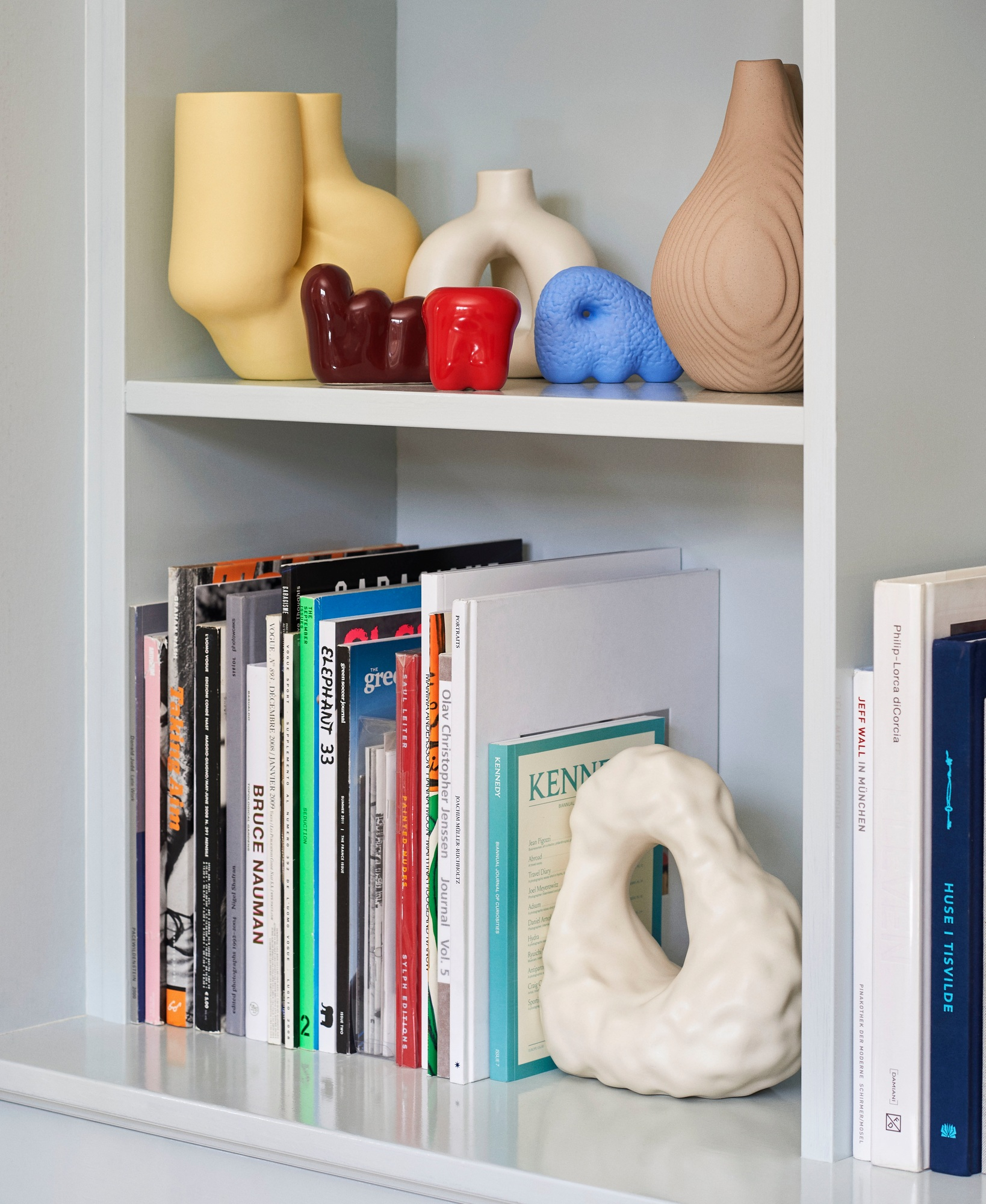W&S Boulder Bookend Buchstütze Hay EINZELSTÜCK