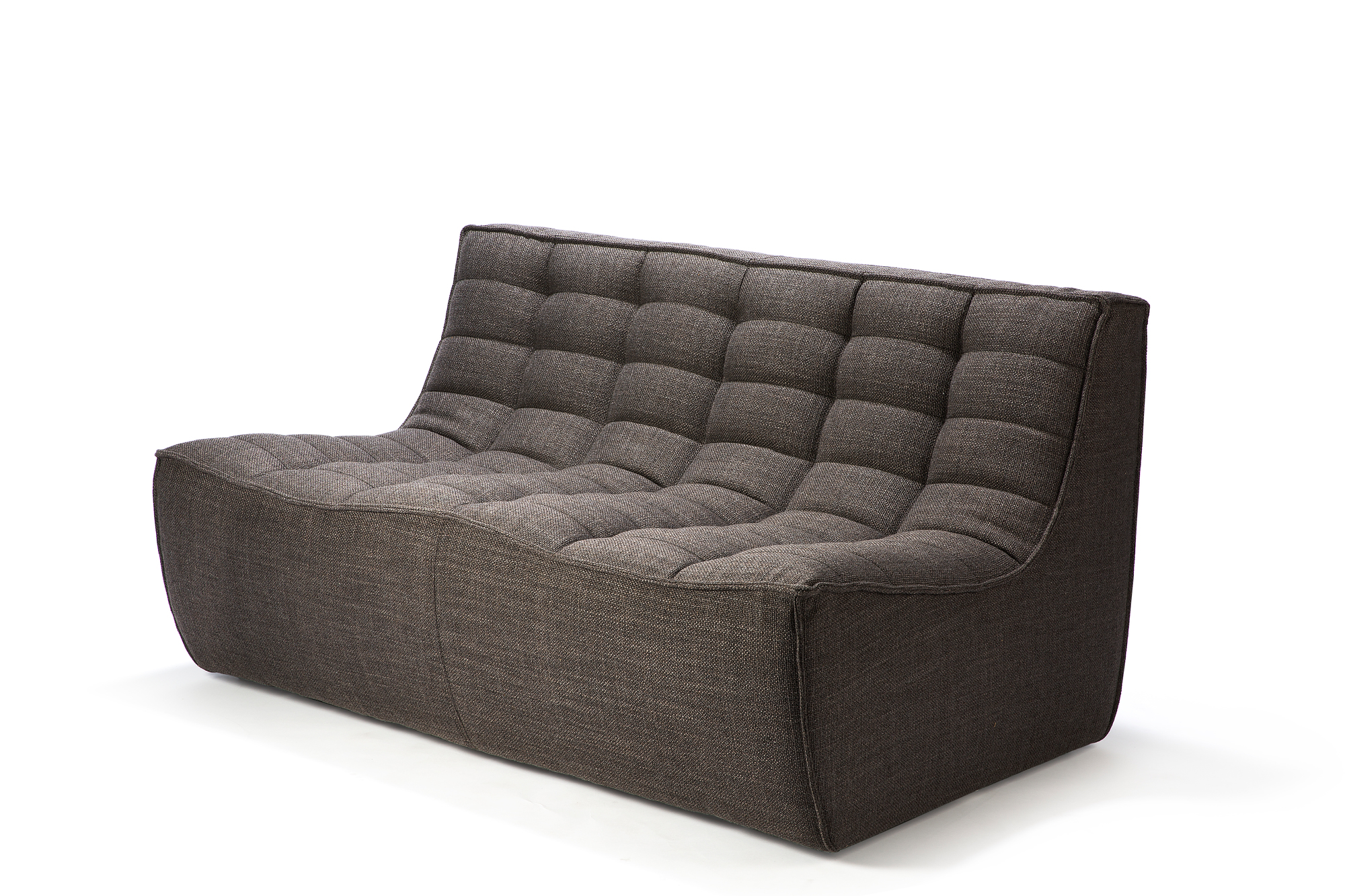 N701 Sofa 2-Sitzer dunkelgrau Ethnicraft