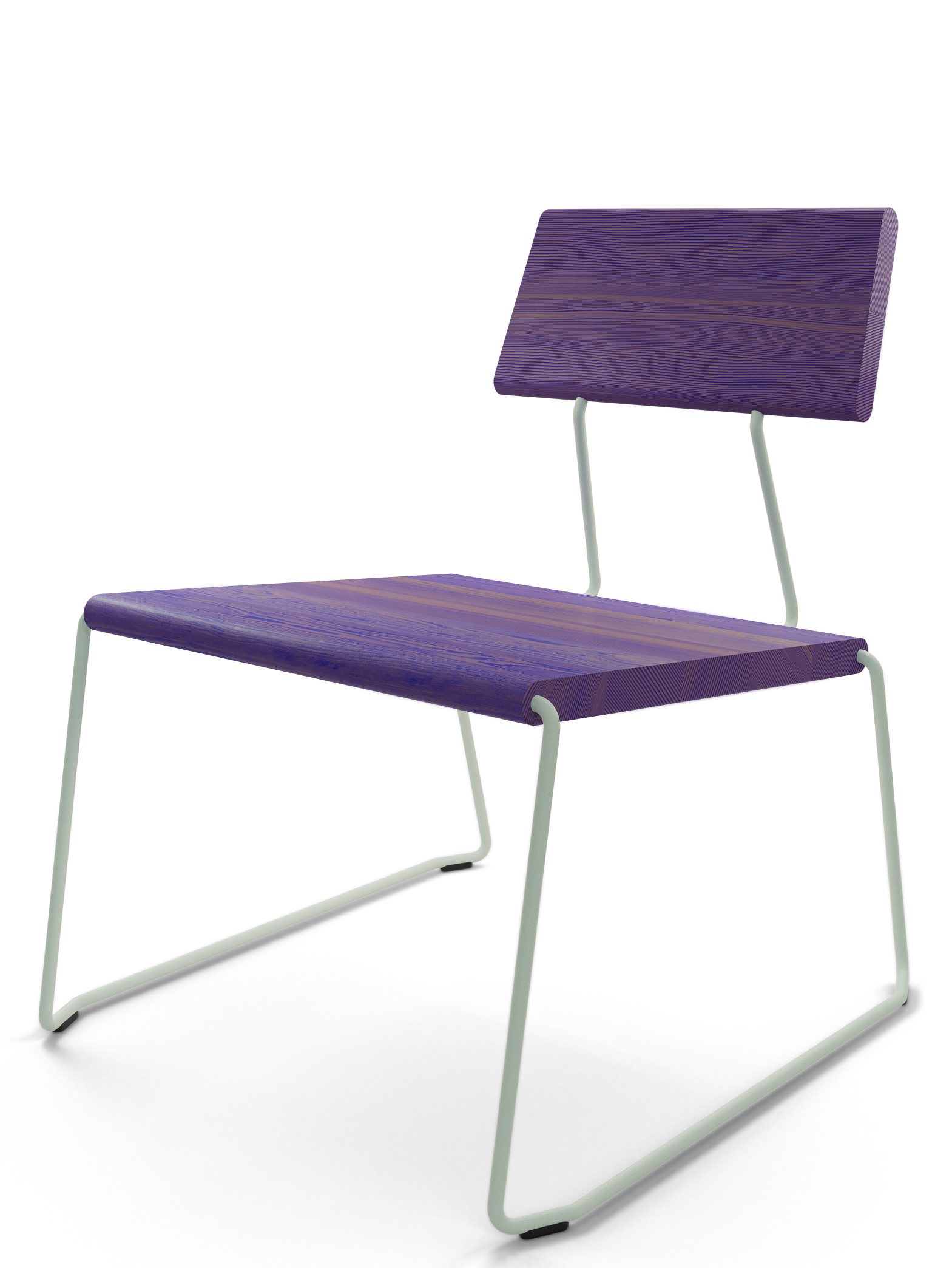 D:007 Loungechair Ultraviolett Fuchs & Habicht