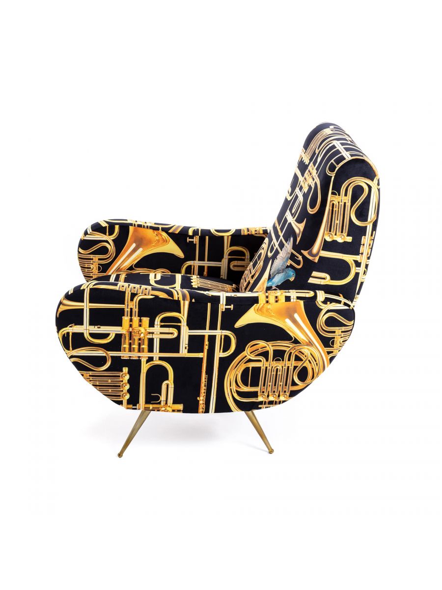 Toiletpaper Sessel Trumpets Seletti