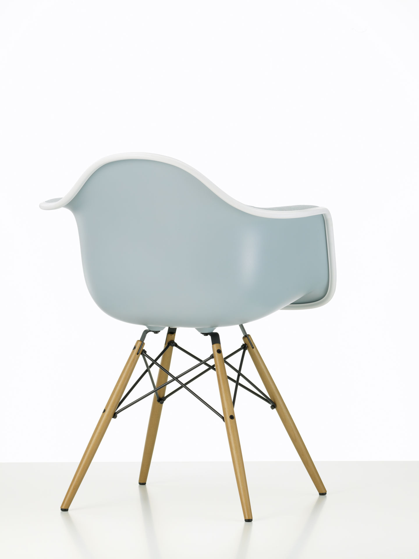 Eames Plastic Arm Chair DAW Stuhl Vollgepolstert Vitra