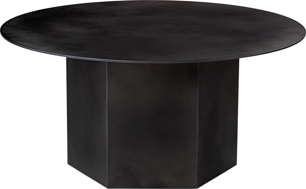 Epic Coffee Table Couchtisch Midnight Black Stahl 80 Gubi