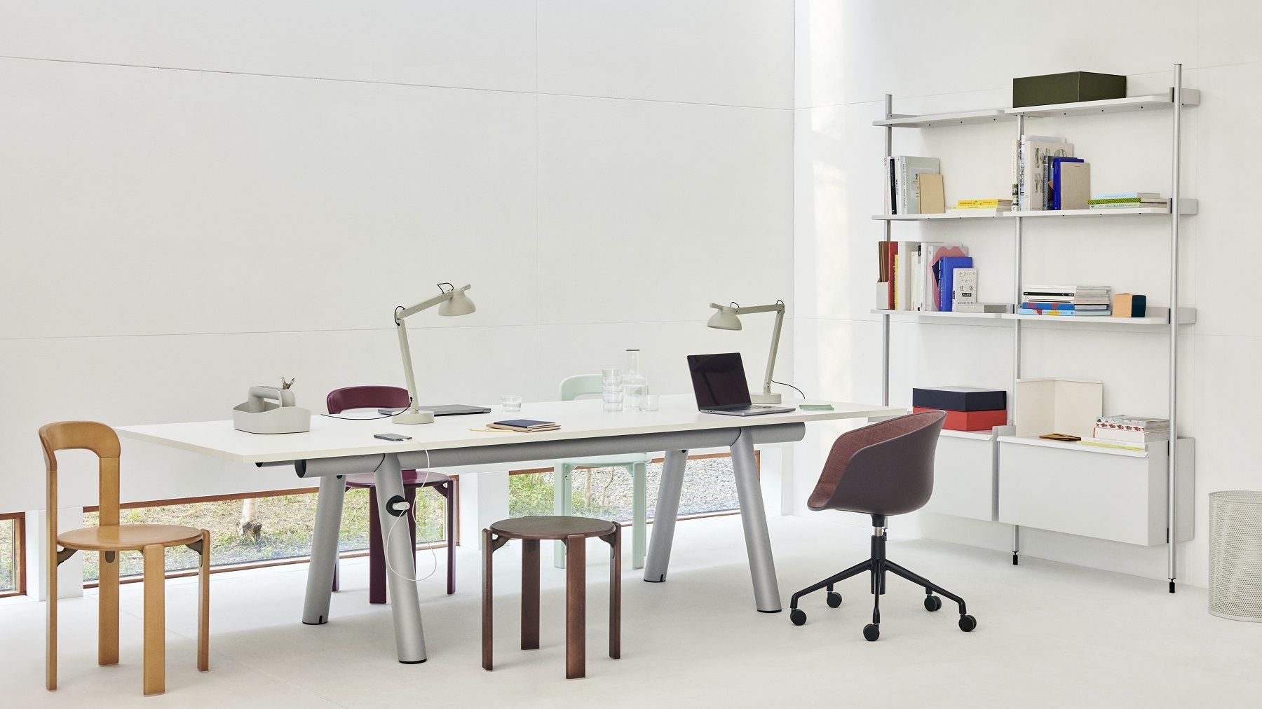 Boa Table Tisch B 280 x T 128 cm Hay 