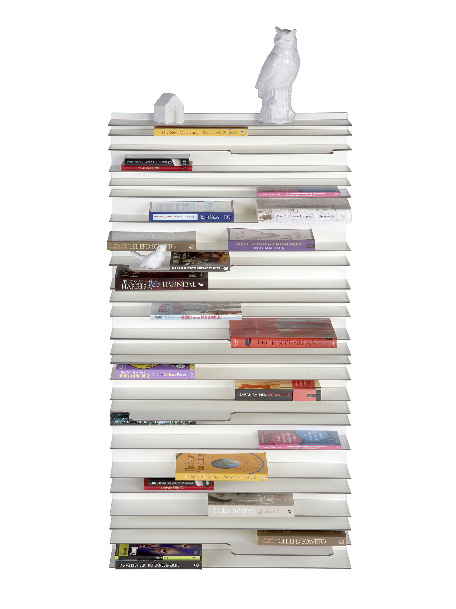 Paperback Bücherregal Spectrum weiß 30x60 cm Paperback Bücherregal Spectrum weiß 30x60 cm