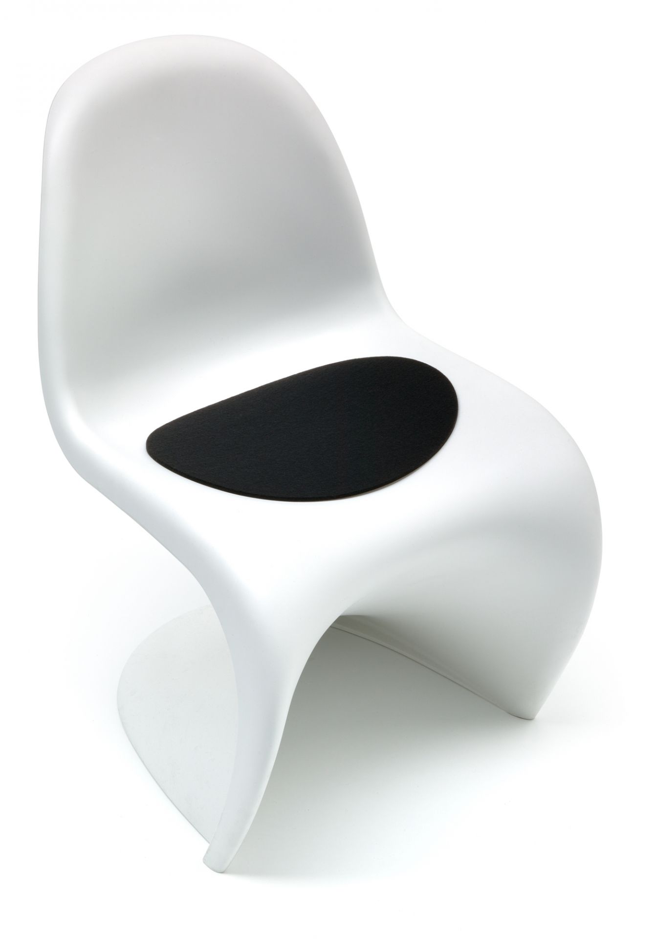 Sitzauflage - Filzauflage Vitra Panton Chair ANTHRAZIT Hey Sign EINZELSTÜCK