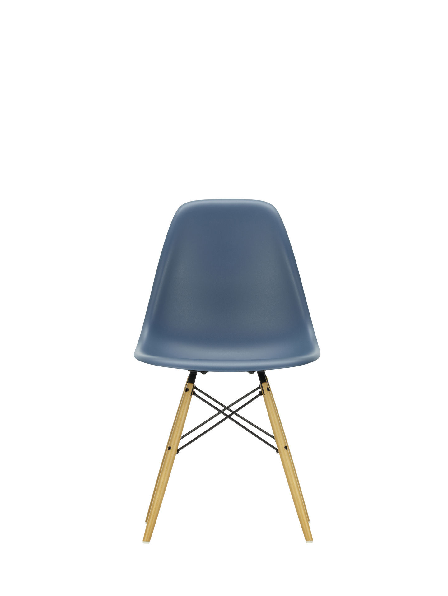 Eames Plastic Side Chair DSW Stuhl Vitra Ahorn dunkel-Forest