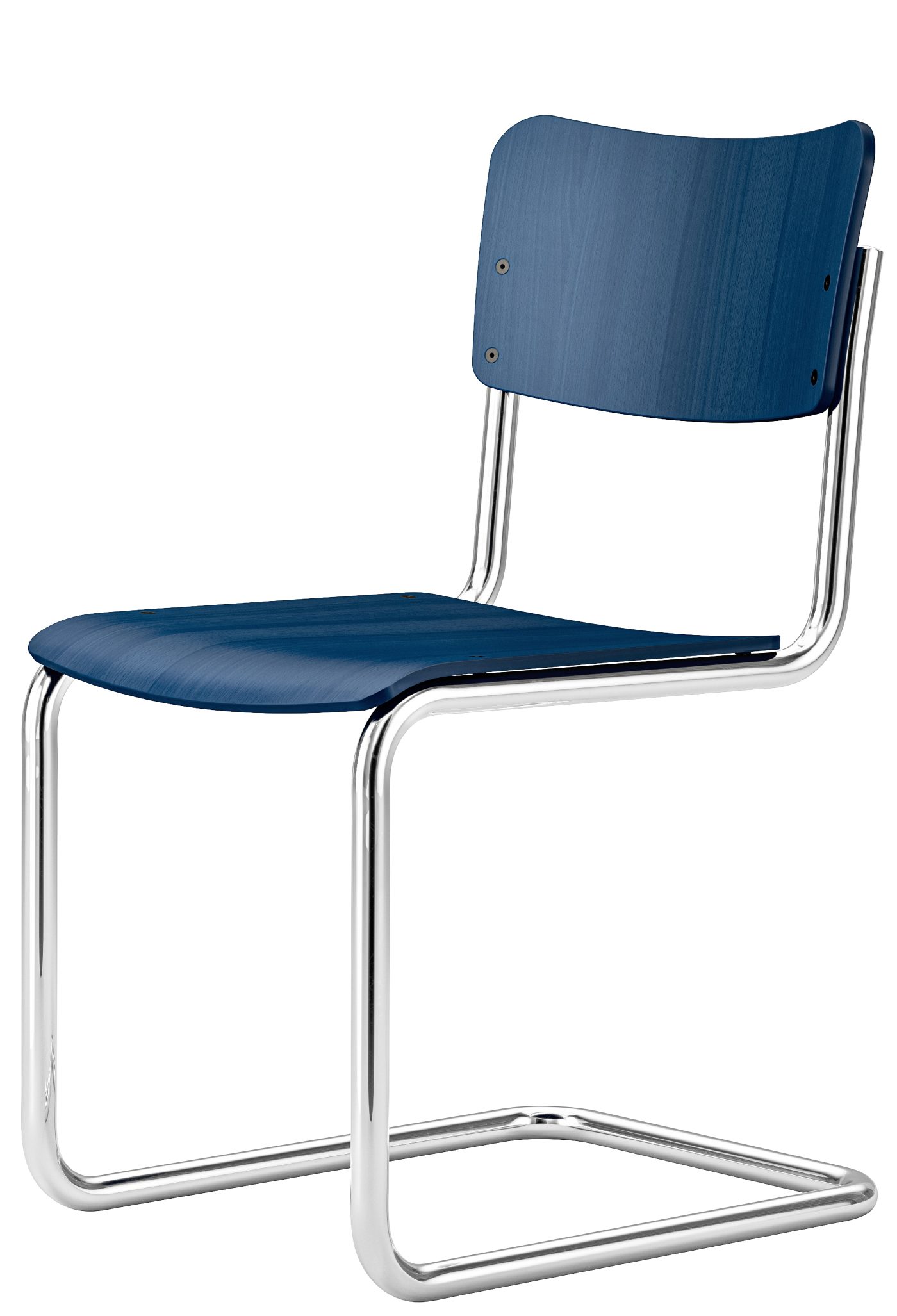 S 43 K Kinderstuhl Freischwinger Thonet  Bernsteingelb