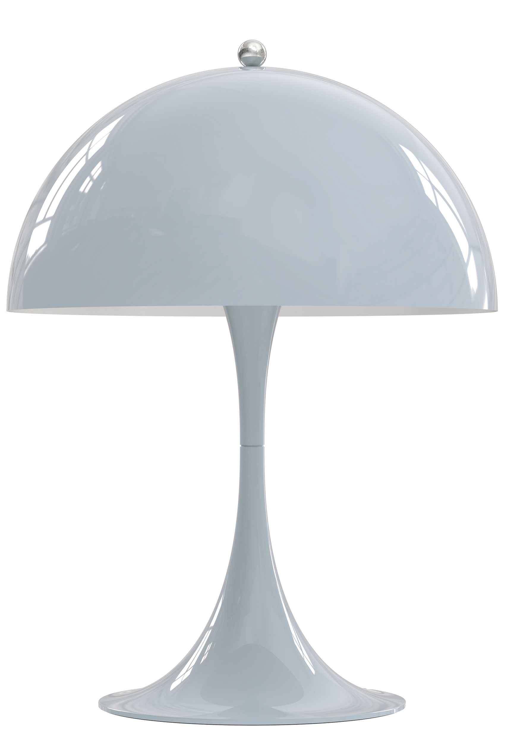 Panthella 250 Table lamp LED Tischleuchte METALL BLASSBLAU LACKIERT Louis Poulsen EINZELSTÜCK
